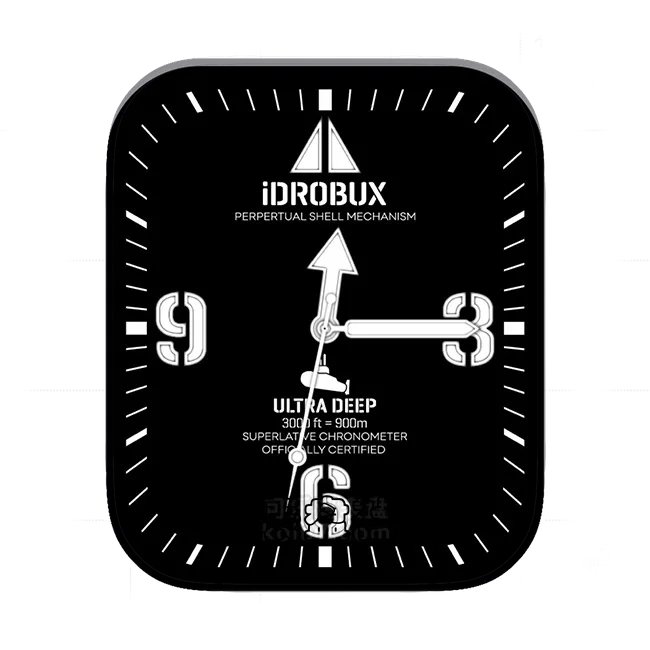 iDROBUX数字指针简约表盘