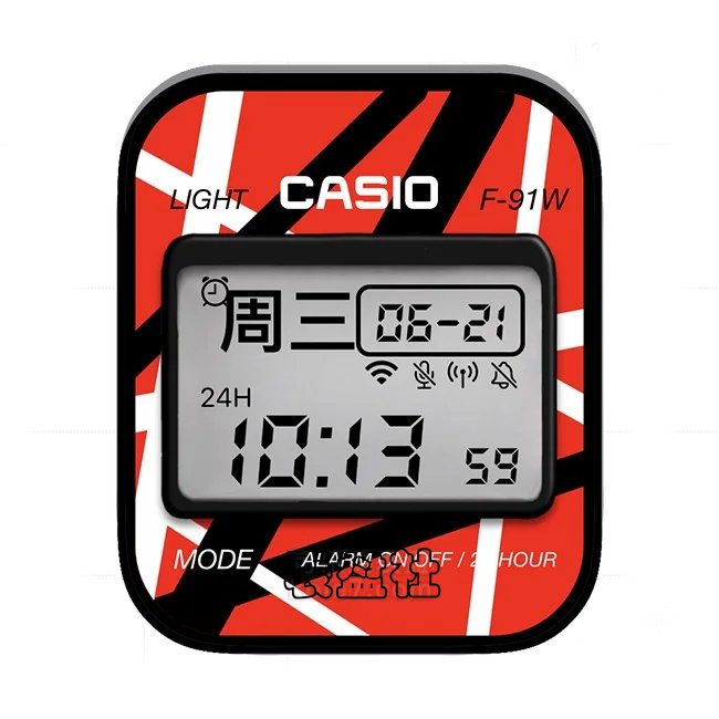 CASIO卡西欧日期时间表盘