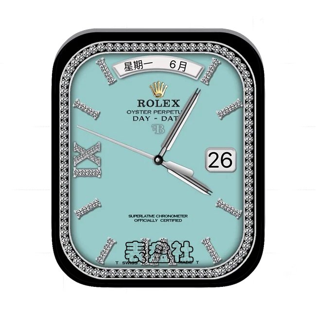 ROLEX劳力士高级精奢钻石日期年历指针表盘