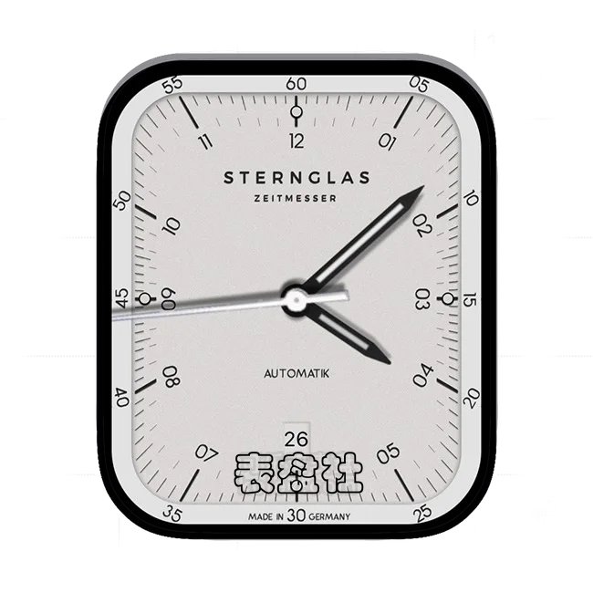 STERNGLAS年历指针简约表盘