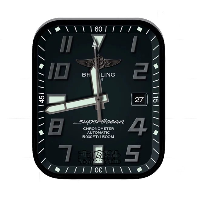 Breitling百年灵数字年历指针简约表盘