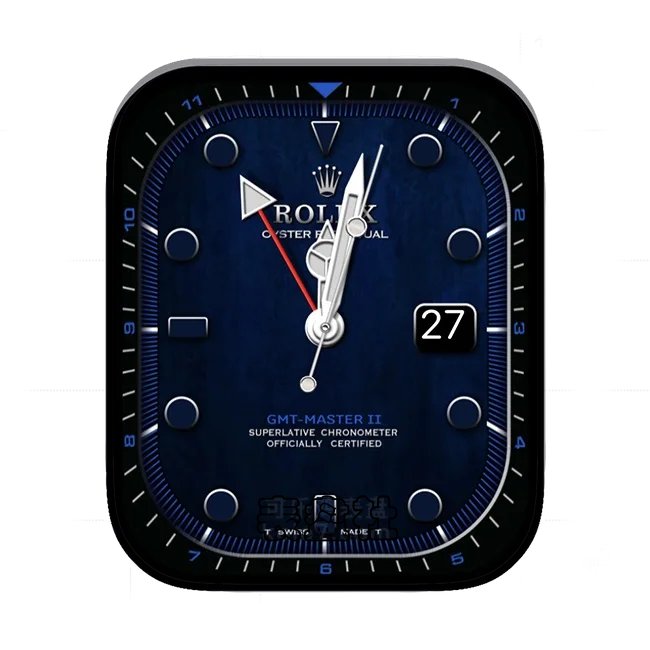 ROLEX劳力士暗蓝色年历指针简约UItra专用表盘