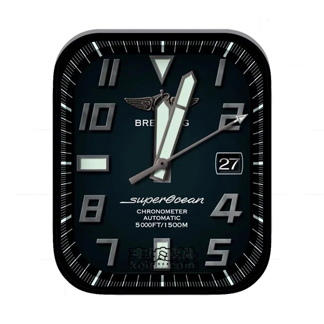Breitling百年灵数字年历指针UItra专用表盘