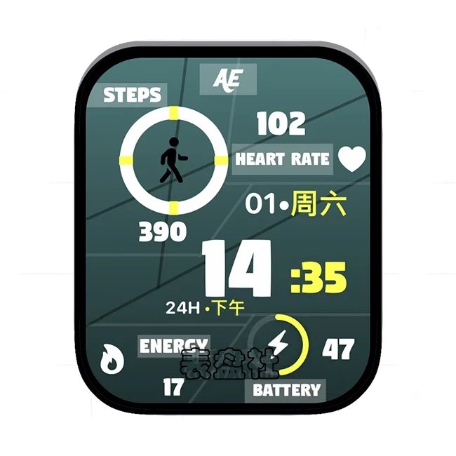 多功能日期时间表盘