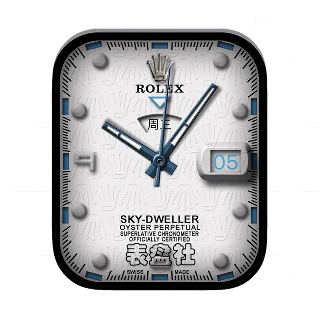 ROLEX劳力士奶白色年历指针简约表盘