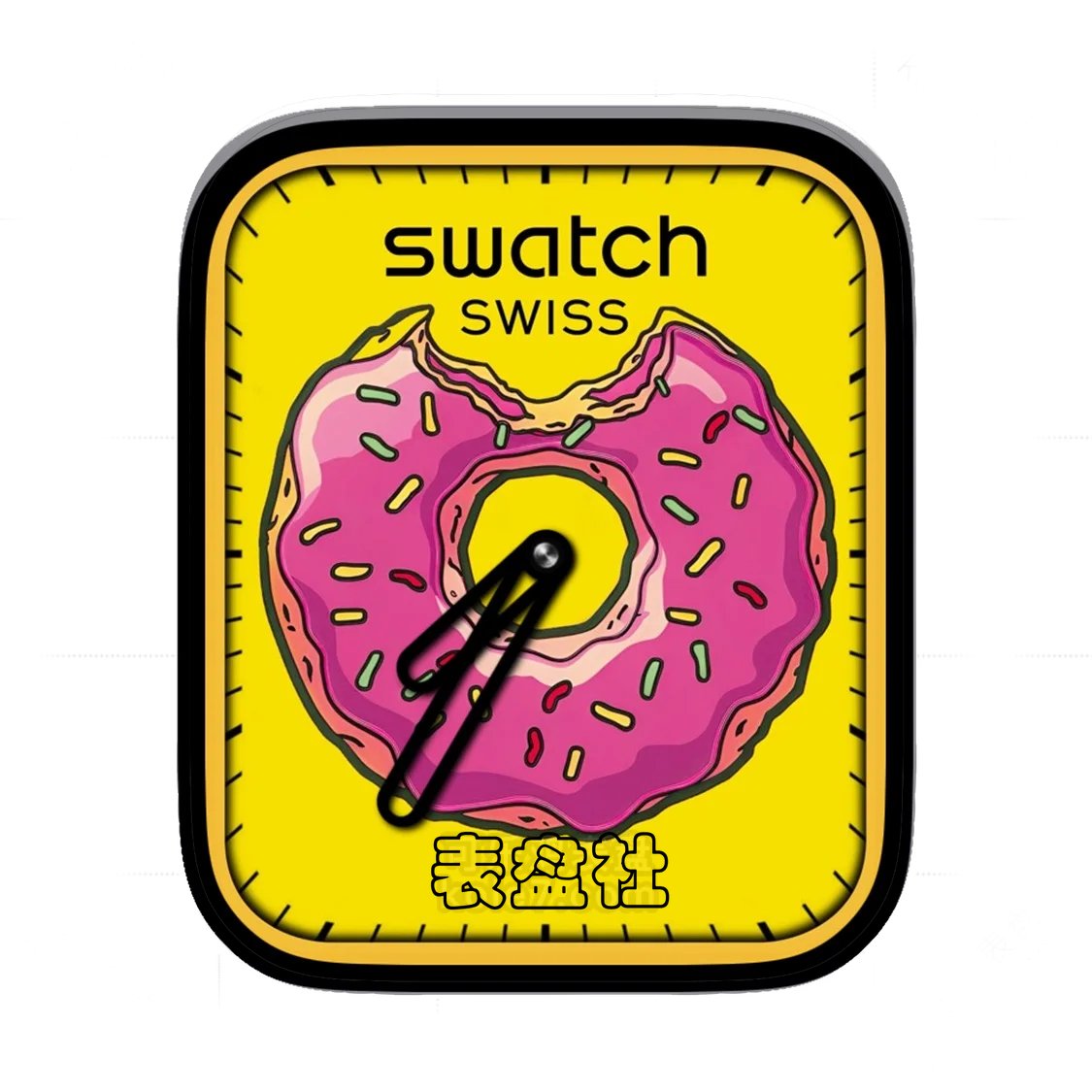 Swatch斯沃琪甜点时分表盘