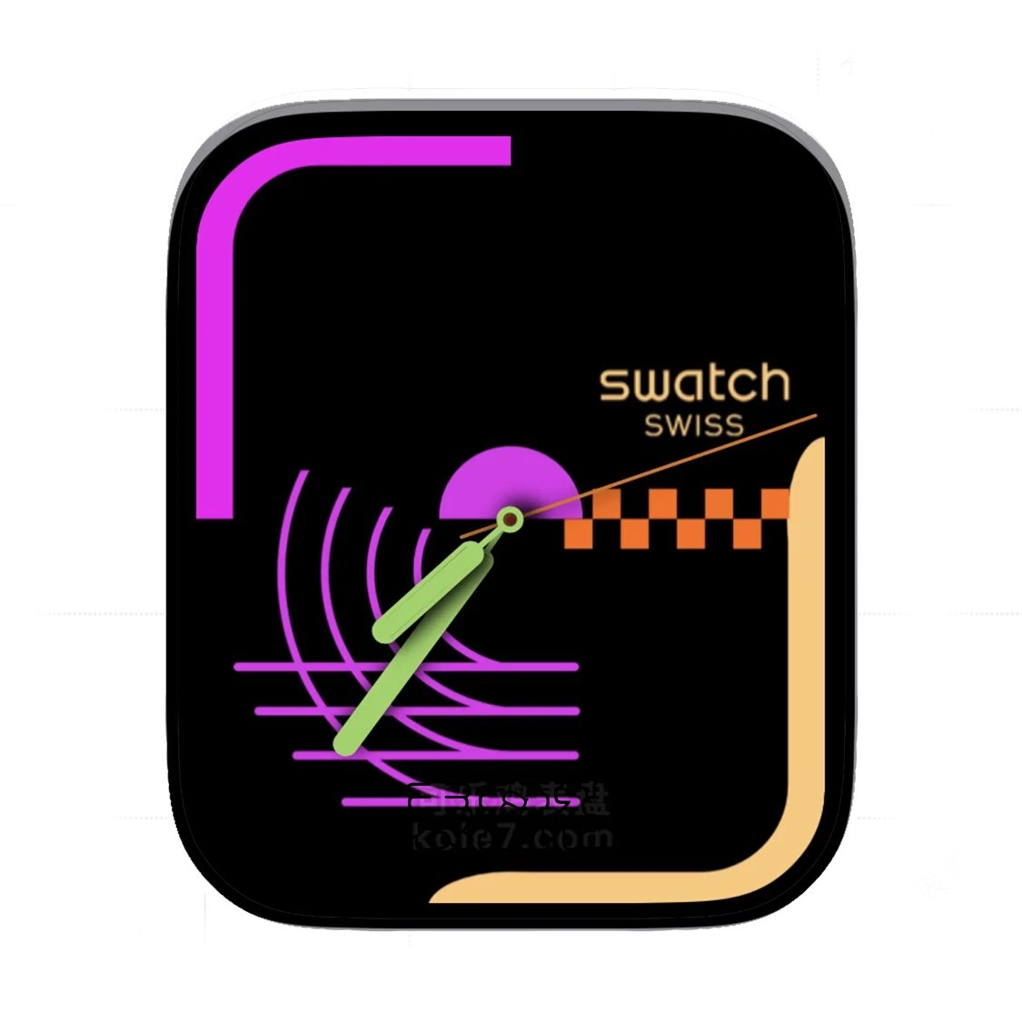 Swatch斯沃琪老款简约表盘