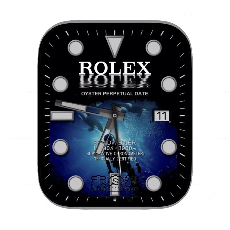 ROLEX劳力士潜水波纹海底表盘