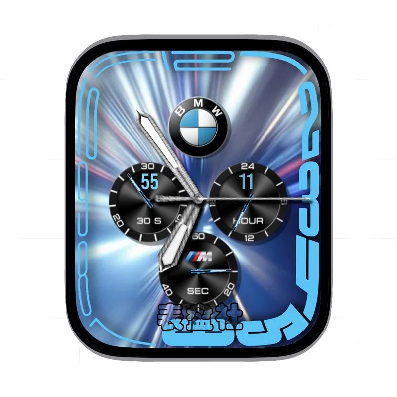 BMW宝马车标三盘仪表轮廓表盘