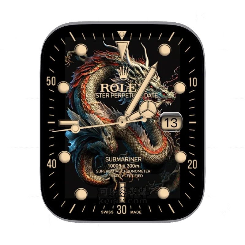 ROLEX劳力士咆哮的巨龙壁画表盘