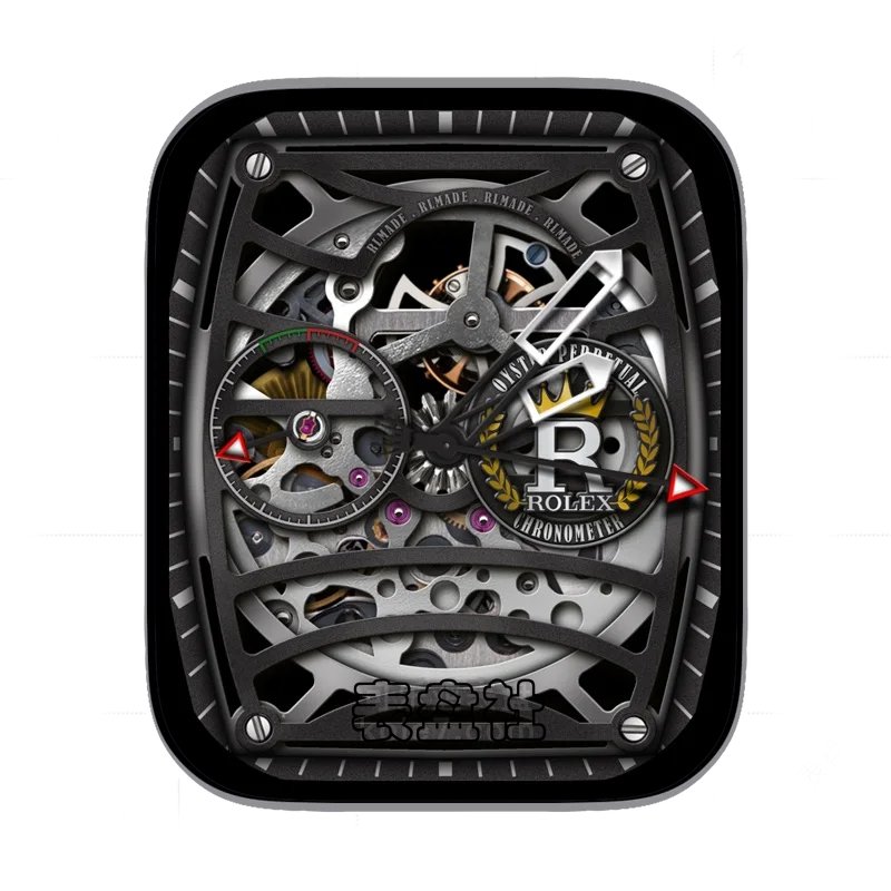 ROLEX劳力士双盘多层透视机械表盘