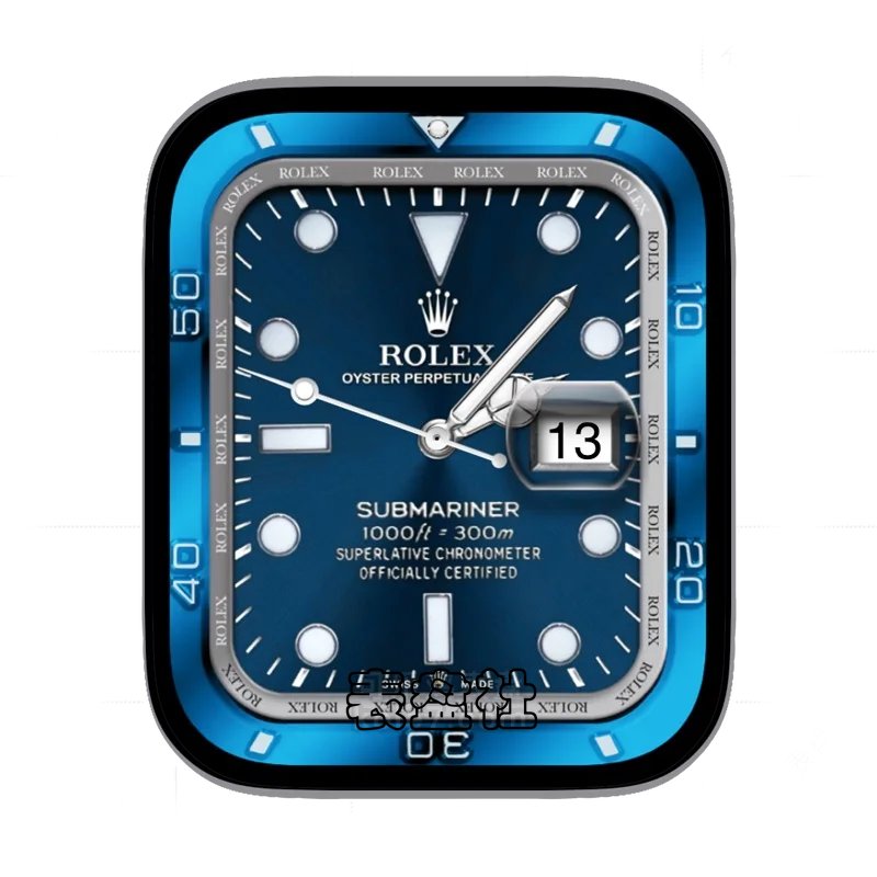 ROLEX劳力士宝石蓝双环经典表盘