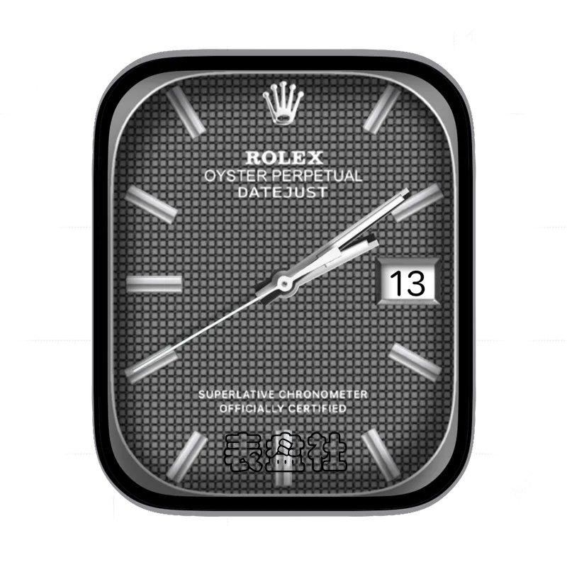 rolex劳力士灰网格金属Ultra专用表盘