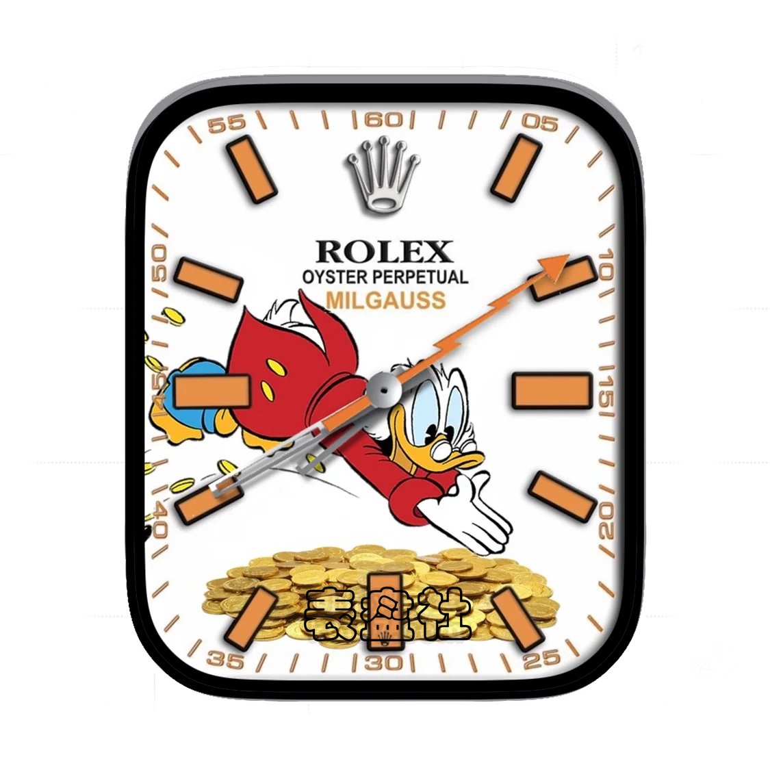 ROLEX劳力士唐老鸭捡金币简约表盘