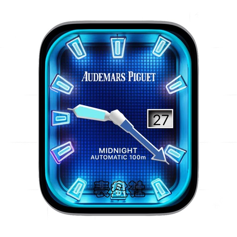 audemars piguet爱彼夜光蓝赛伯朋克科幻Ultra专用表盘