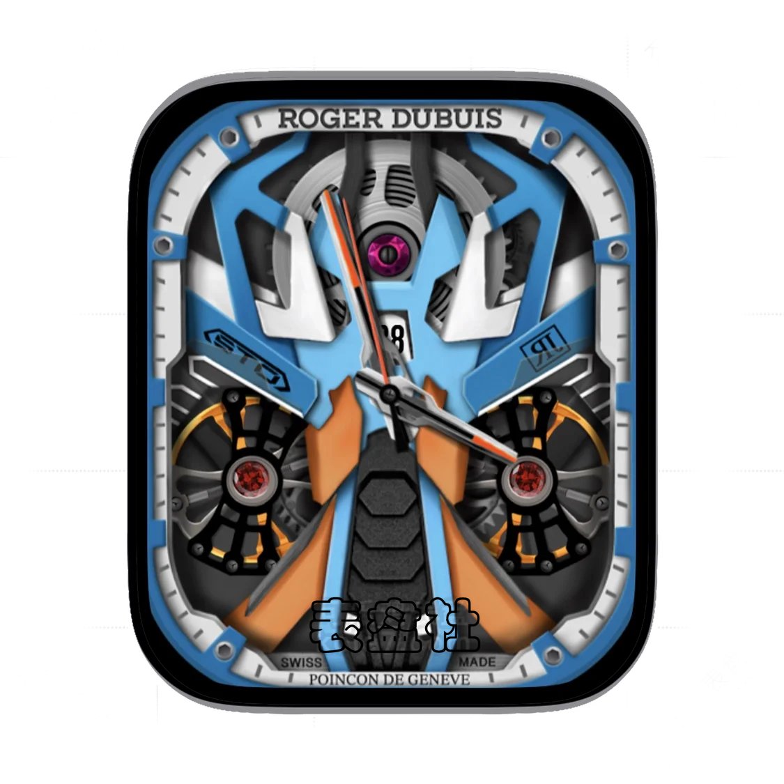 ROGER DUBUIS罗杰杜彼炫酷机械ultra专用表盘
