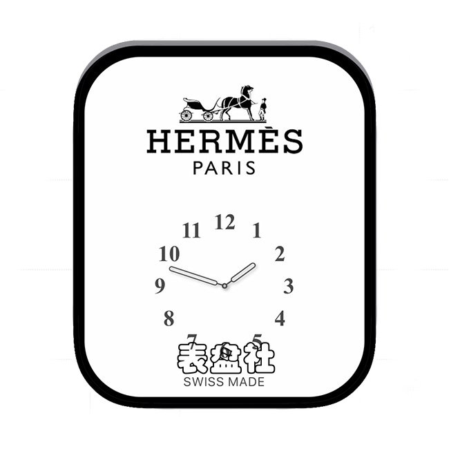 HERMES爱马仕数字简约表盘