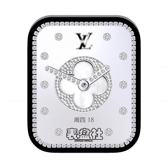 VL路易威登高级镶钻日期表盘