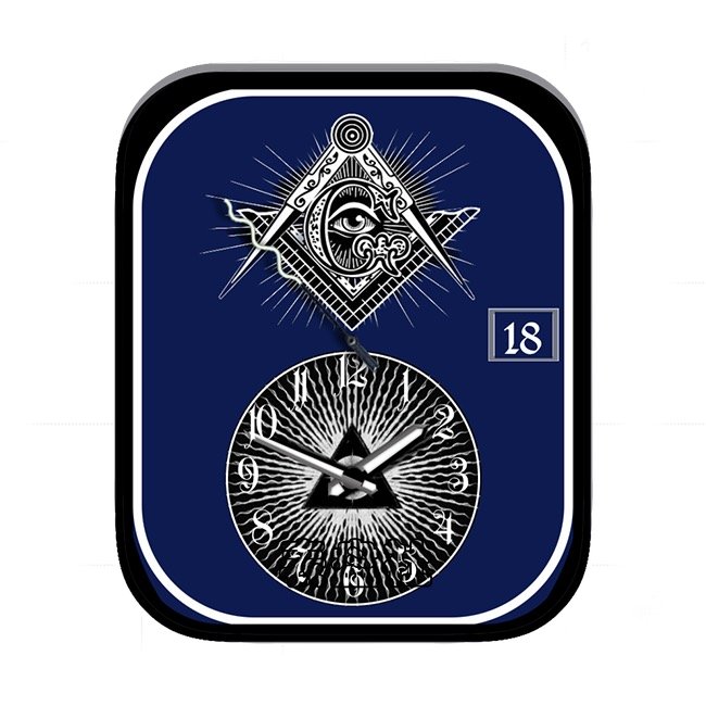 公齐会蓝色底单盘式年历UItra专用表盘