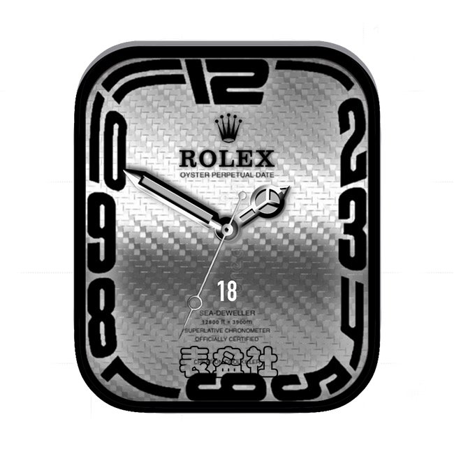 ROLEX劳力士钢底数字年历指针表盘