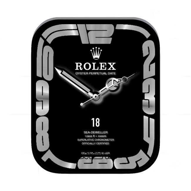 ROLEX劳力士炭灰黑数字年历指针表盘