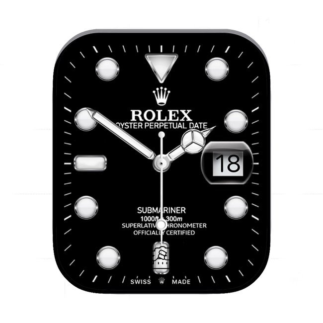 ROLEX劳力士炭黑色年历指针表盘