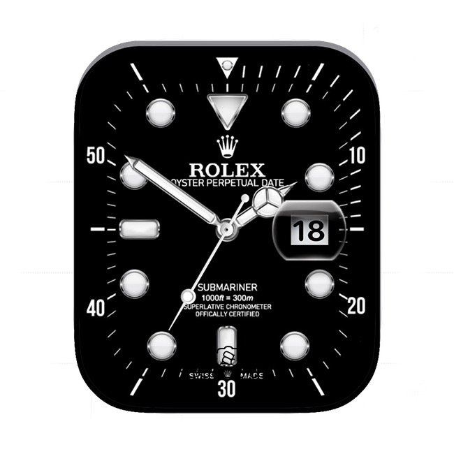 ROLEX劳力士炭黑色年历指针表盘