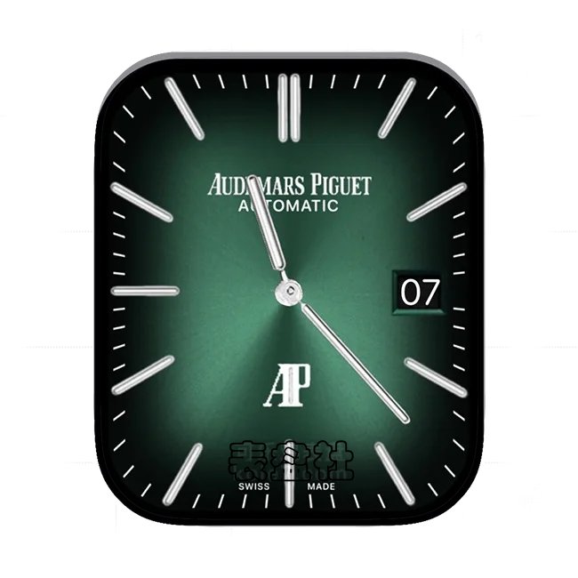 AUDEMARSPIGUET爱彼黑绿色年历简约表盘