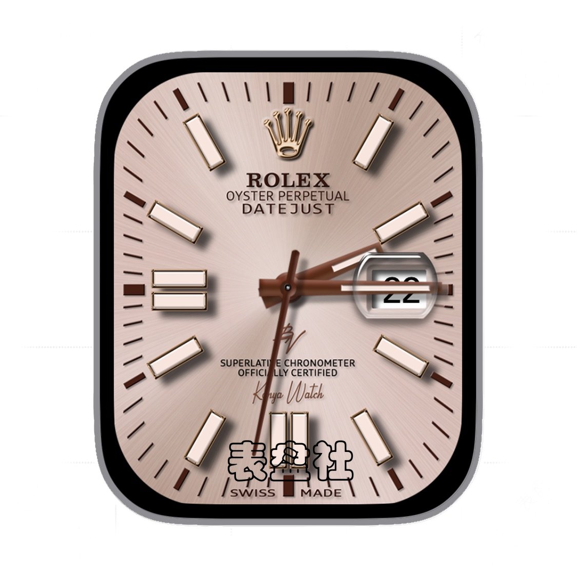 Rolex Datejust劳力士蚝式恒动日志型磨砂亮金年历Ultra专用表盘