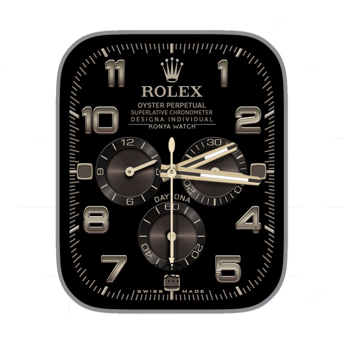 ROLEX劳力士紫金三盘式年历Ultra专用表盘