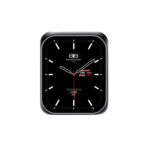 BALENCIAGA巴黎世家数字指针表盘