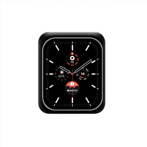 数字指针心率表盘