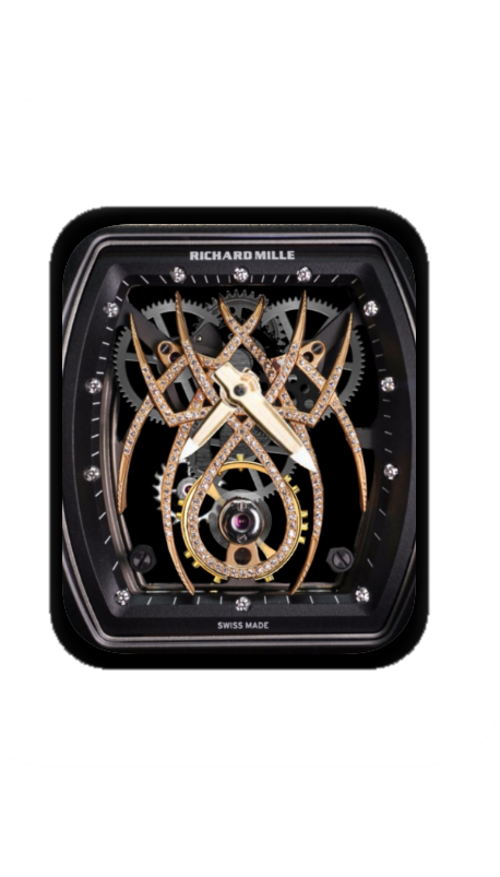 理查德米勒(RICHARD MILLE)镂空机械指针表盘