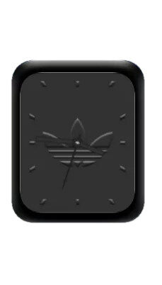 Adidas阿迪达斯指针黑色表盘