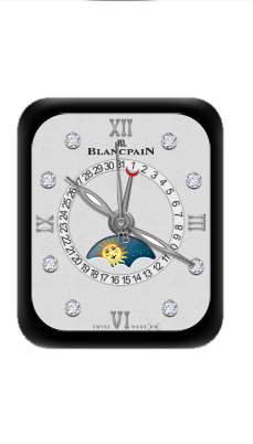 宝珀Blancpain数字指针表盘