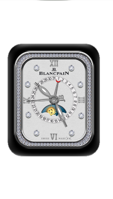 宝珀Blancpain数字指针表盘