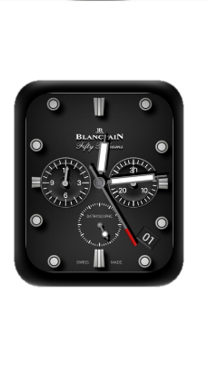 宝珀Blancpain数字指针表盘