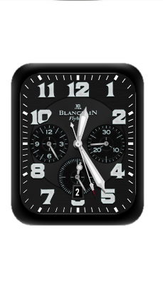 宝珀Blancpain数字指针表盘