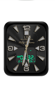 宝珀Blancpain数字指针表盘