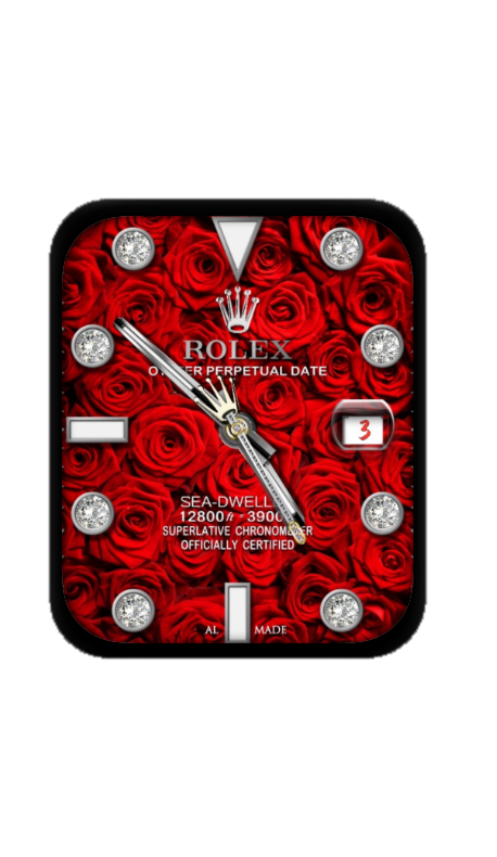 玫瑰花指针ROLEX劳力士表盘