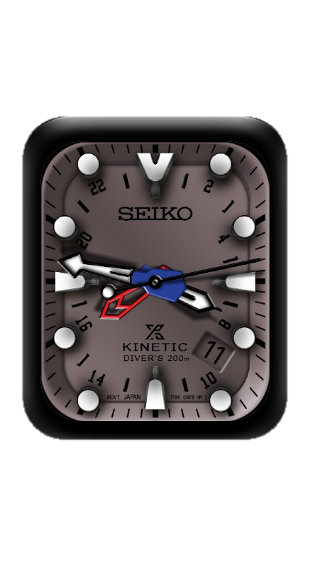 SEIKO精工数字指针表盘