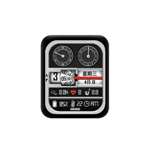 数字指针运动表盘