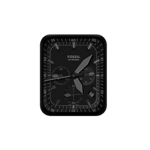 FOSSIL化石数字指针表盘