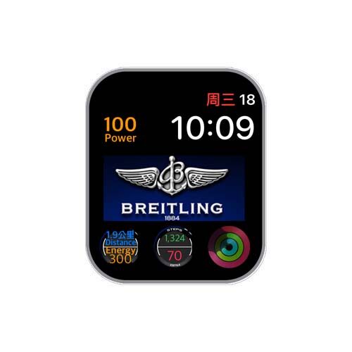 BREITLING百年灵数字运动表盘