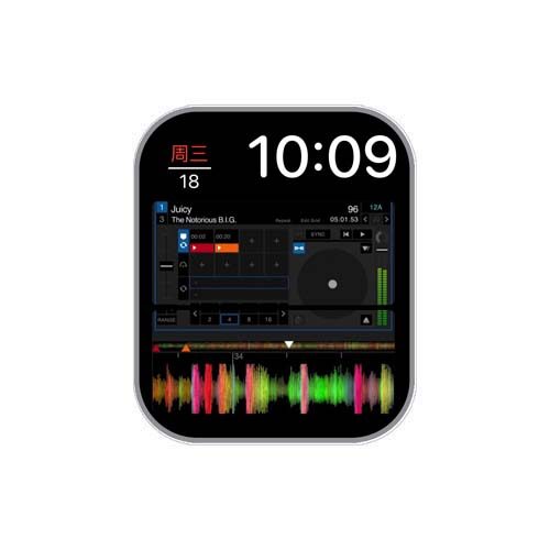 音乐符号S7系列数字表盘