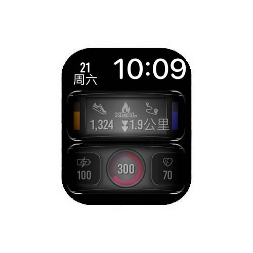 数字运动7系列表盘