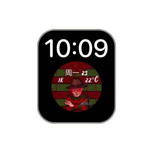 数字天气运动表盘