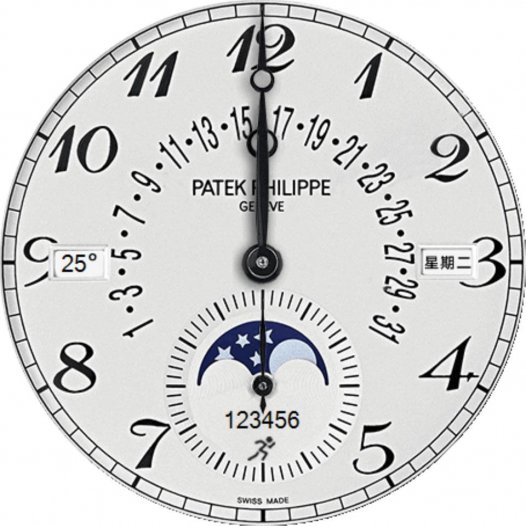 华为Watch GT/GT 2 46mm 百达翡丽表盘