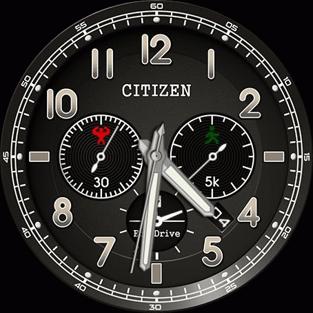西铁城CITIZEN指针表盘