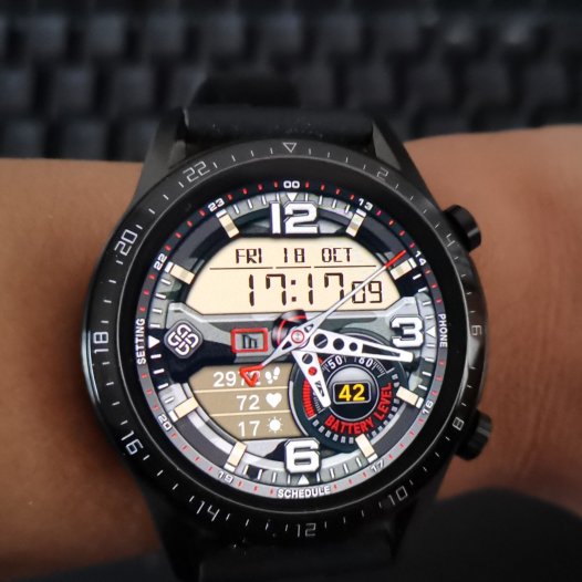 华为数字指针表盘